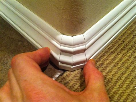 How To Cut Rounded Corners Baseboard