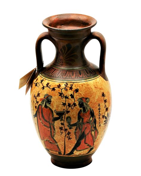 Antike Griechische Vase Amphore G Ttin Athene Aphrodite Etsy De