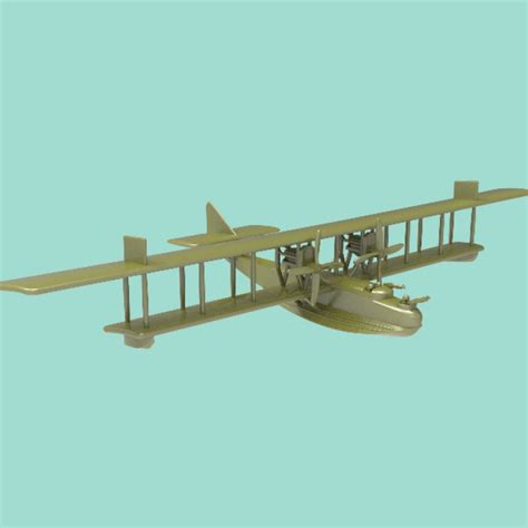 3d Printable Seaplane Felixstowe F2a Ww1 British Empire By Wargame3d