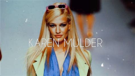 90s Supermodel Karen Mulder Youtube