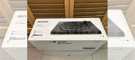 Проигрыватель винила Sony PS-LX310BT купить в Санкт-Петербурге с ...