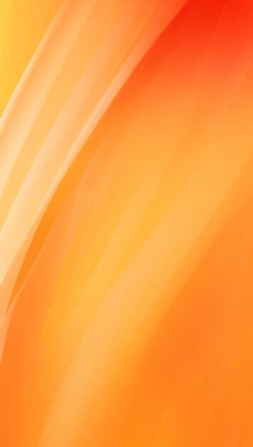 Premium Ai Image Blurred Silk Radiance Tangerine Hue On Abstract