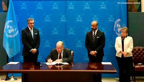 Brasil E Outros Pa Ses Da Am Rica Latina E Caribe Assinam Acordo De Escaz Artigo