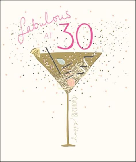 Printable Happy 30th Birthday Cards - Printable Cards