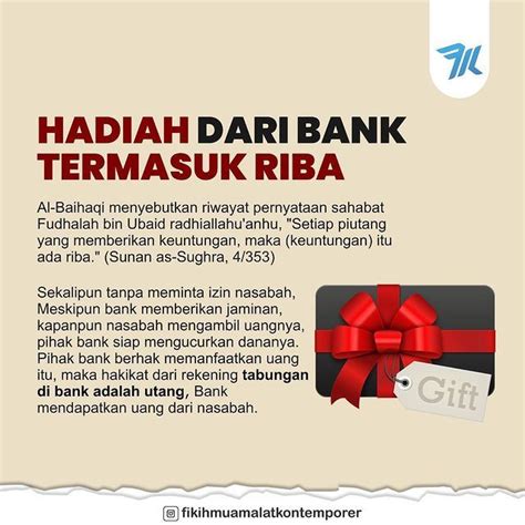 Fikih Muamalah Kontemporer On Instagram BOLEHKAH MENERIMA HADIAH