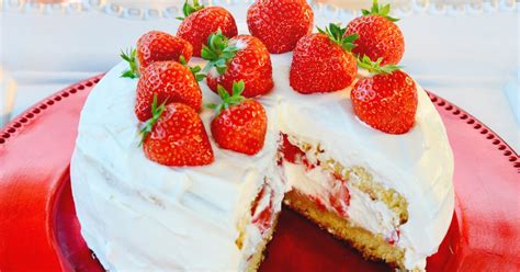 Recette gâteau aux fraises suédois Marie Claire