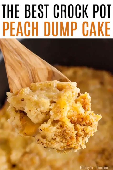 Crock Pot Peach Dump Cake Recipe Artofit