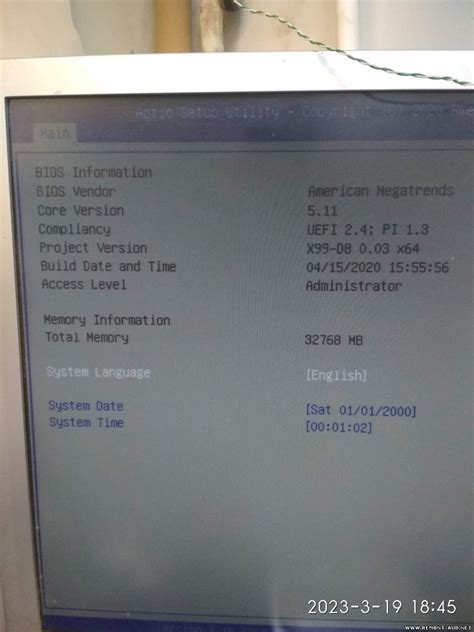 Прошивка Китай X99-D8 Шасси (Main Board): X99-D8