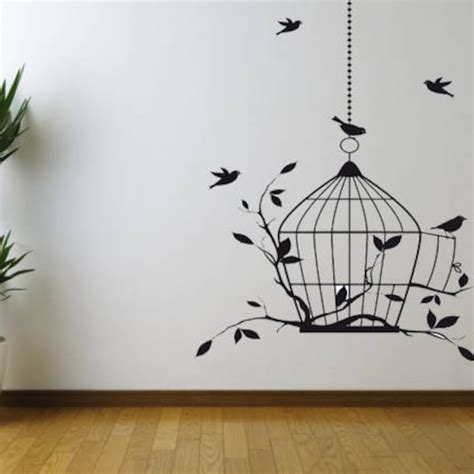 Wall Decor Bird Stickers - Etsy