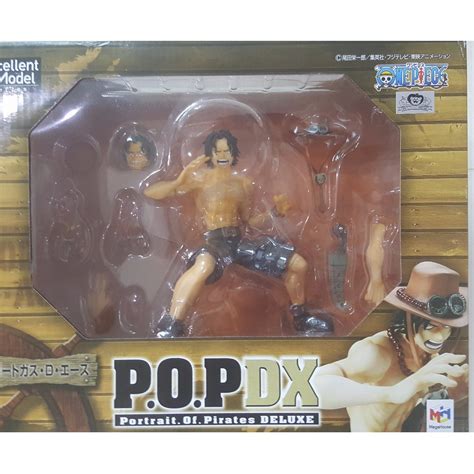 Luffy And Ace One Piece POP DX Megahouse Figure Hobbies Toys Toys