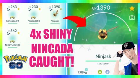 X Shiny Nincada Caught On Stream In Pokemon Go Shiny Ninjask