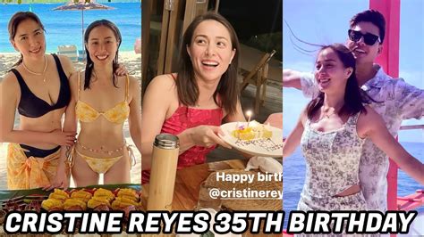 CHRISTINE REYES 35TH BIRTHDAY EMOSYUNAL SA SURPRISE NI ARA MINA AT