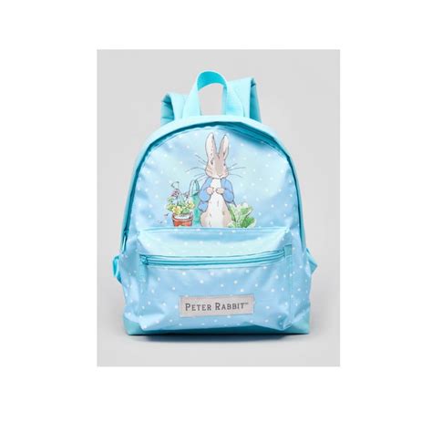 Peter Rabbit Blue Polka Dot Roxy Backpack Beatrix Potter Shop