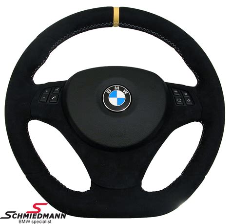 Sport Steering Wheel Bmw Performance Flat Bottom Leather Alcantara