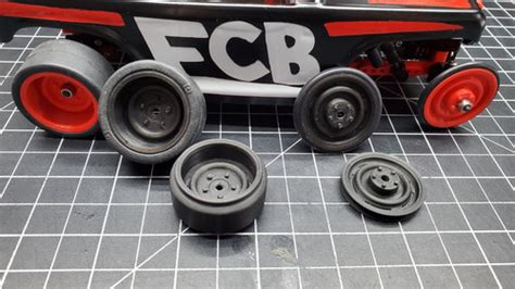 ECB 3D Printing 1/24 Drag, Gasser Wheels | ECB 3D Printing