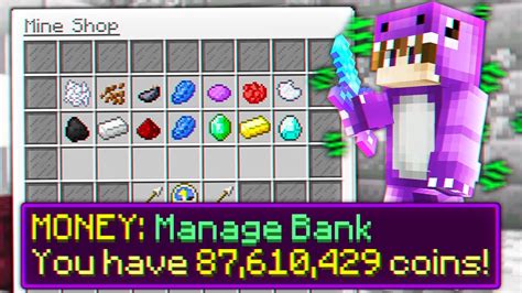 Making Millions With New Money Making Method Op Minecraft Skyblock