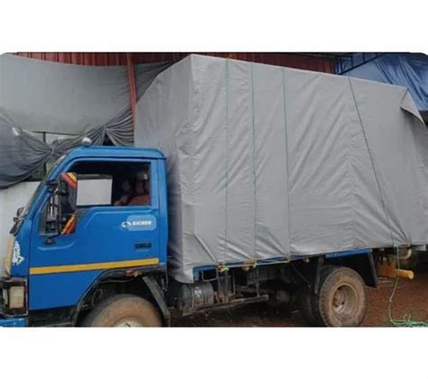 Pe Laminated Grey Pvc Coated Tarpaulin Thickness Mm Size Dimension