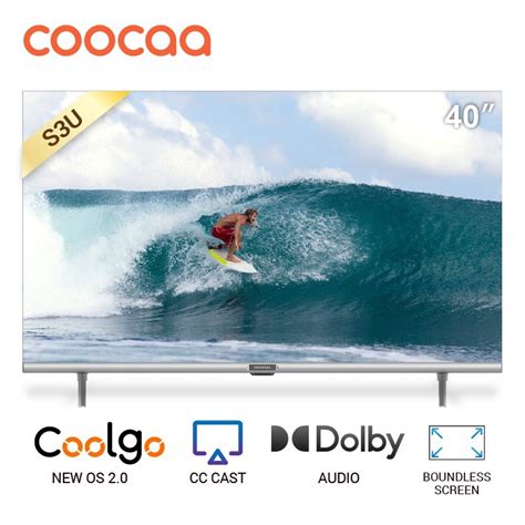 Jual Coocaa Smart Tv 40 Inch Digital Tv Os Coolita Hd Bazel