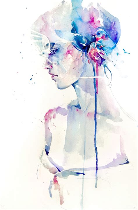 Stunning Figurative Watercolor Paintings