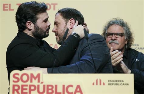 Los L Deres De Esquerra Republicana De Catalu A Espana El Mundo