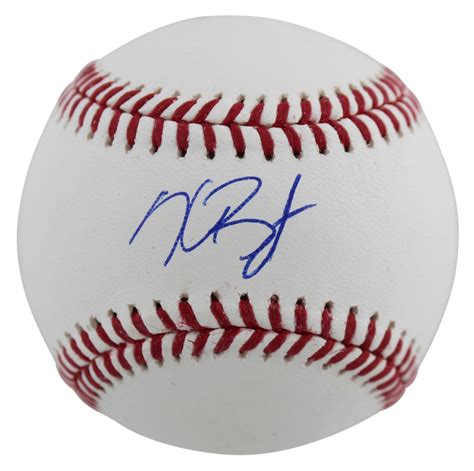 Kris Bryant Signed Oml Baseball Mlb Fanatics Pristine Auction