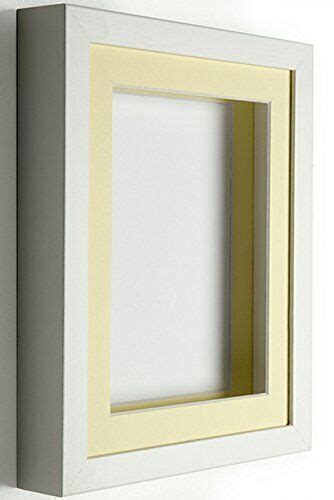 Box Frames White A X Frame With Lemon Bon Bon Mount Cut For