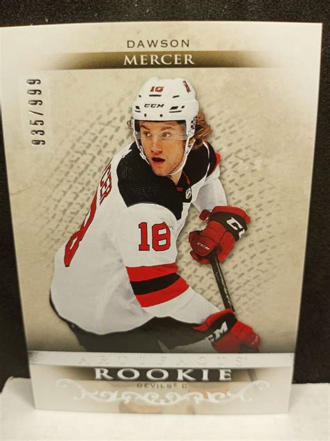 2021 22 Upper Deck Artifacts Dawson Mercer Rookie 935 999 Devils EBay