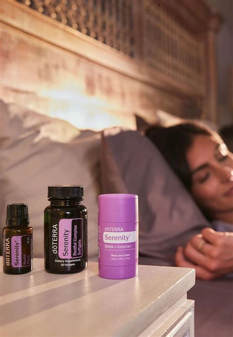 Dōterra Serenity Sleep System Doterra Canada Home Essential Oils Canada