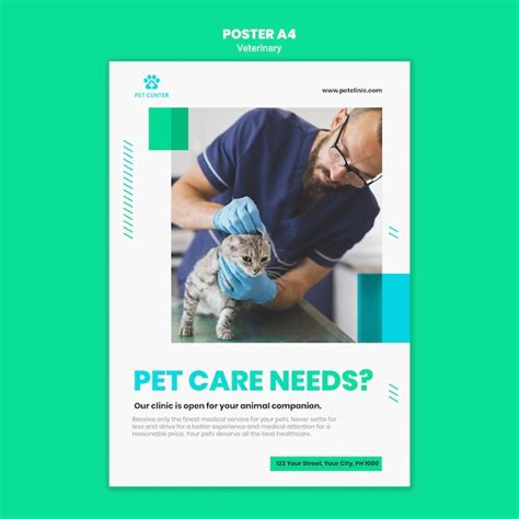 Free Psd Veterinary Ad Flyer Template