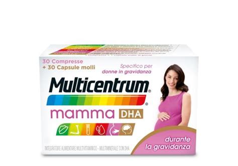 Multicentrum Mamma Dha Integratore Alimentare Multivitaminico