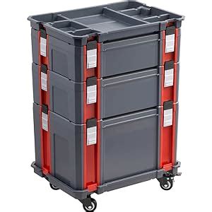 Connex Systembox Größe L 34 Liter Volumen 80 kg Tragfähigkeit