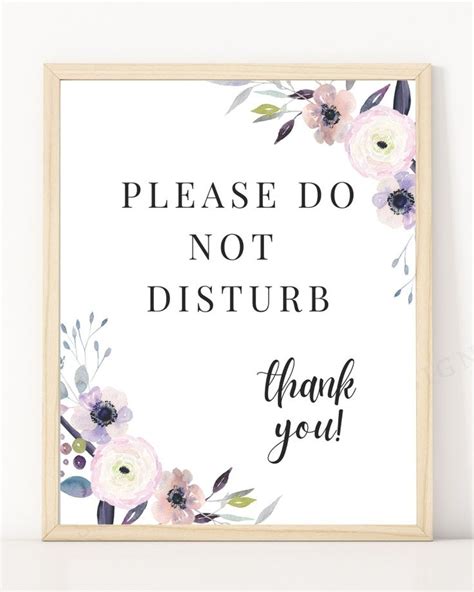 Please Do Not Disturb Sign Printable Meeting In Progress Door Sign