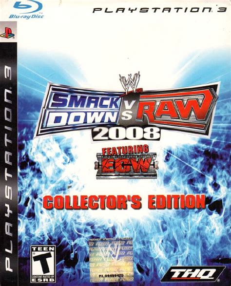 WWE Smack Down VS Raw 2008 Collector S Edition