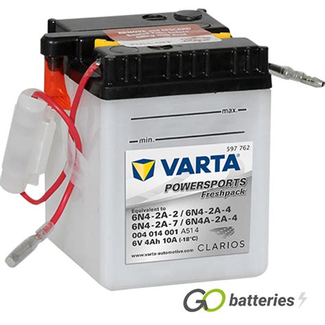 N A Varta Freshpack Motorcycle Battery V Ah N A