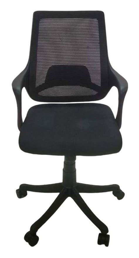 Mid Back Black Revolving Office Chairs At Rs 3800 In New Delhi ID