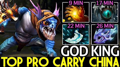 God King Slark Top Pro Carry China Show His Style Build Dota Youtube