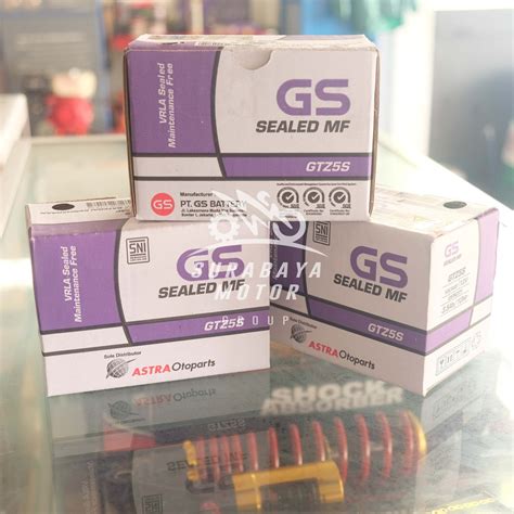 Jual Aki Motor GS GTZ5S 3 5Ah Kering GTZ 5S Supra 125 Beat Scoopy Mio J