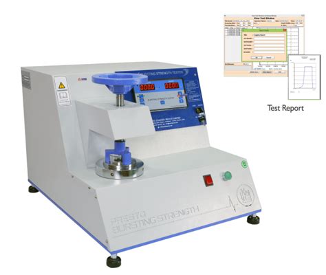 Bursting Strength Tester Digital Cum Computerized Model With Pneumatic