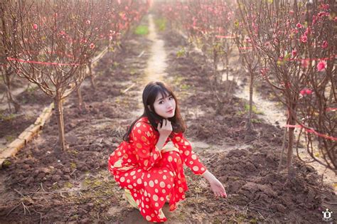 15 ảnh Tết của hot girl Kiều Trinh chất lượng 2K