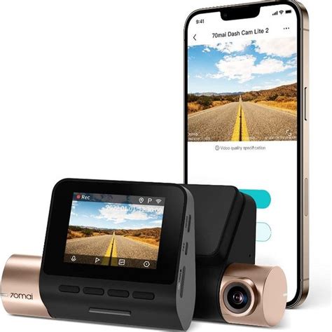 70mai Dash Cam Lite 2 2022 New Version 1080P Full HD Smart Dash