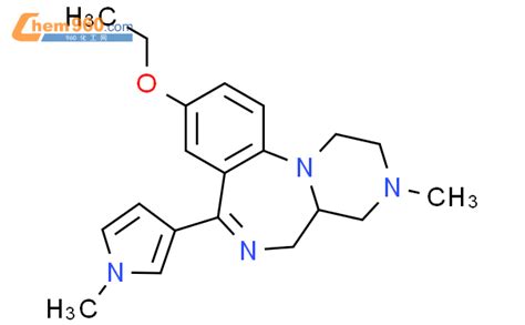 105138 67 8 Pyrazino 1 2 A 1 4 Benzodiazepine 9 Ethoxy 1 2 3 4 4a 5