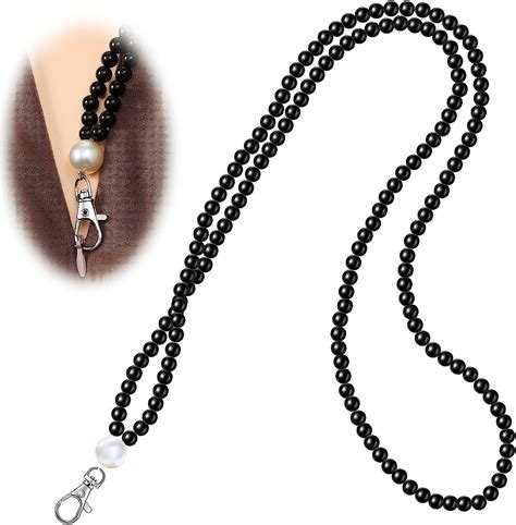 Zipper Helper Artificial Pearl Back Zipper Puller Black And White Dress