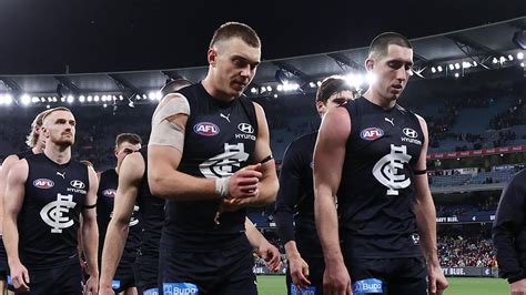 Afl Carlton Coach Michael Voss On Patrick Cripps Form Slump