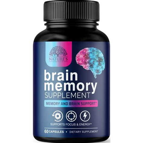 Brain Supplements For Memory And Focus Nootropic Brain Booster