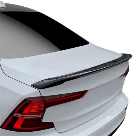 T5i Volvo S60 2019 Custom Style Fiberglass Rear Lip Spoiler