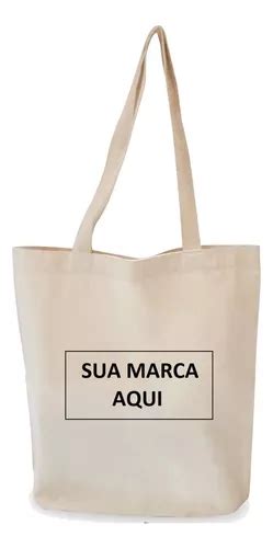 150 Sacolas Ecobag 30x40larg Personalizada 100 Algodão Cru Frete grátis