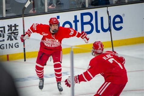 Bu Men’s Hockey Stuns Bc 5 4 In Beanpot Overtime Thriller Bu Today Boston University