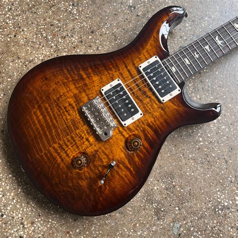 Prs Custom 24 2020 Black Gold Burst Tone Wolf