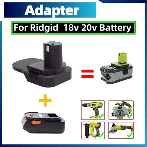 Adaptateur Pour Batterie Ryobi Aeg Rigid V Test Et Avis