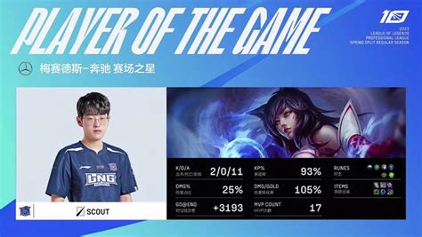 Lpl第一中单提前诞生，scout打破lpl纪录，26局比赛，拿下17次mvp 知乎